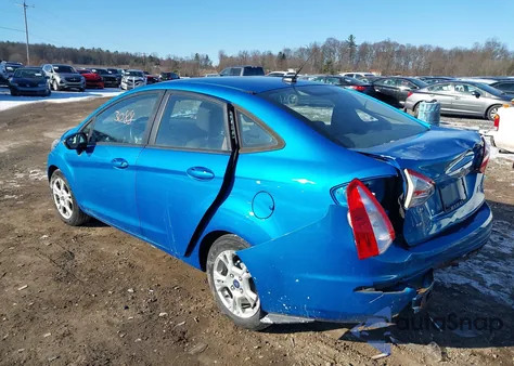 2014 Ford Fiesta Se z USA, uszkodzony, nr VIN 3FADP4BJ0EM176549